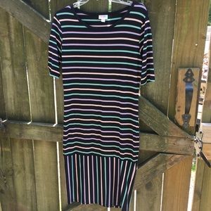 LulaRoe Women’s Julia Dress Stripes